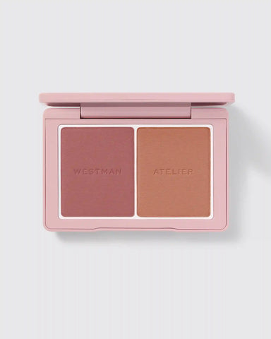 Baby Cheeks Powder Blush Duo - Suede / Sable